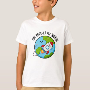 You Rock-et My World Funny Rocket Pun T-Shirt