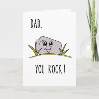 You Rock Father's Day Card