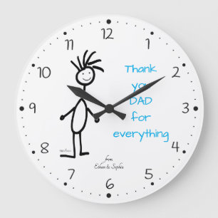 You Rock Large Clock