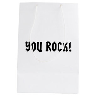 You Rock Medium Gift Bag