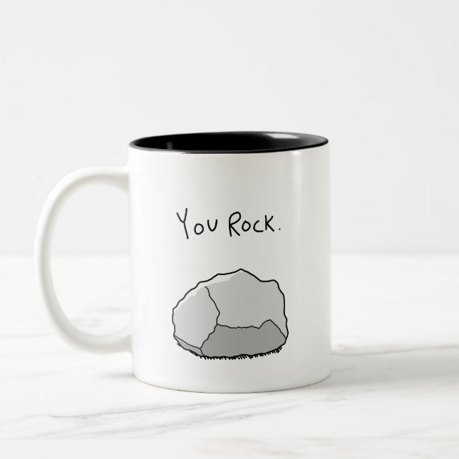 YOU ROCK Mug (for Lefties) (Left)