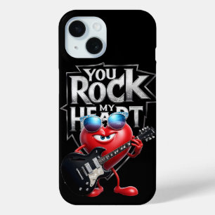You Rock My Heart Phone Case – Music Lover Design