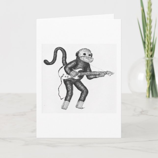 you rock my socks off card (Front)