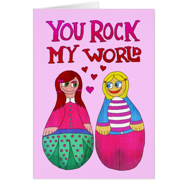 You rock my world (Front)