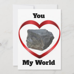 You Rock My World Valentine’s Day Card