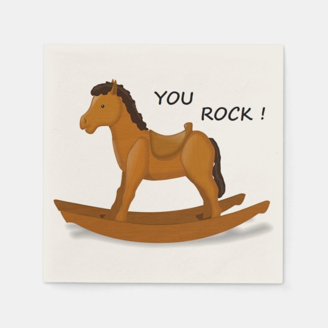 YOU ROCK NAPKIN (Front)