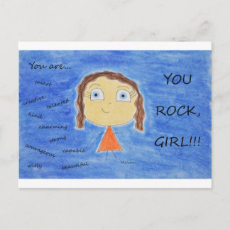 You ROCK! Postcard