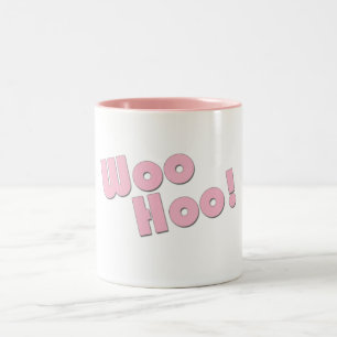 You rock Rainbow Dash! Woohoo! Two-Tone Coffee Mug
