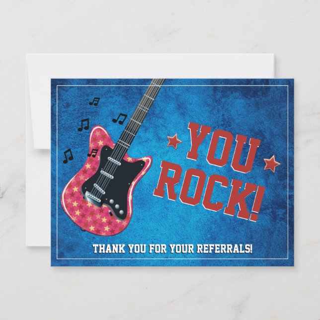 You Rock Referral Customer (Front)