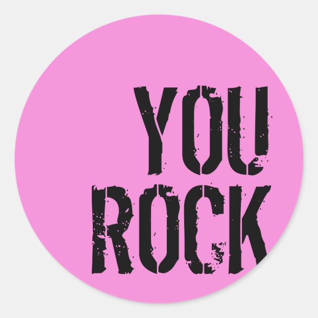 You Rock - Stickers (Front)