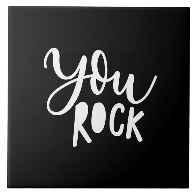 you rock tile (Front)