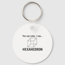 You say cube_ I say hexahedron