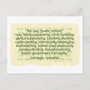 You Say Tomato Postcard