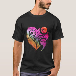 You Semicolon Heart Mental Health Awareness  T-Shirt