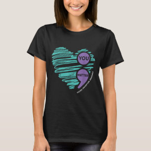 You Semicolon Suicide Prevention Awareness Month T-Shirt