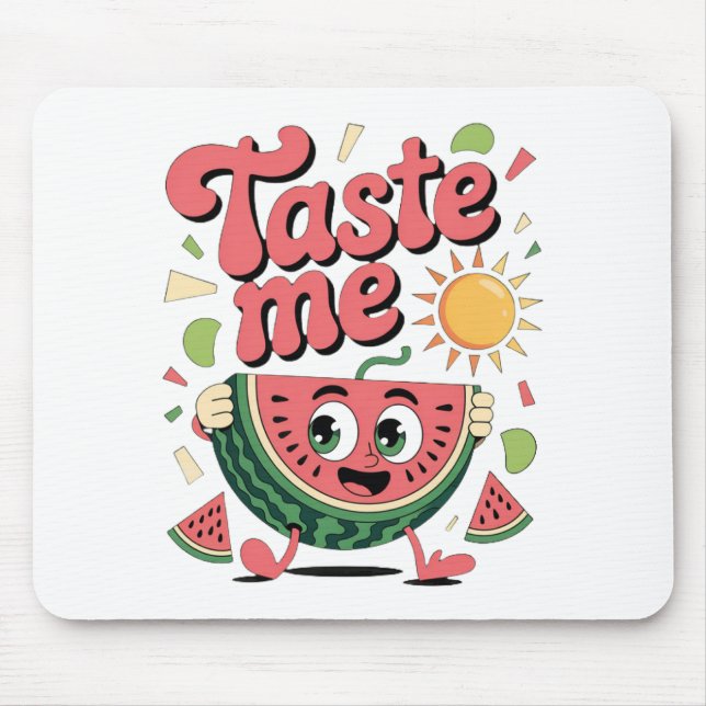 YOU SHALL TASTE IT! MOUSE MAT (Front)