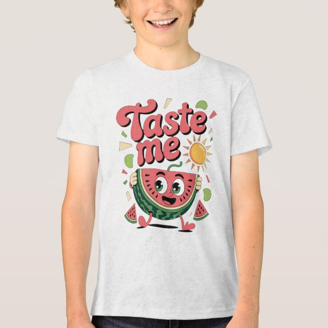 YOU SHALL TASTE IT! Tri-Blend SHIRT (Front)