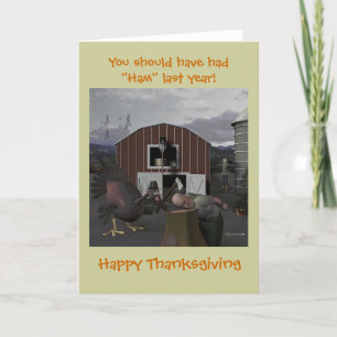 You should have had "Ham" last... Holiday Card