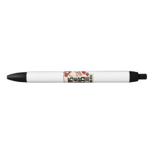 You Should See The Size Of My Sack Funny Santa Chr Black Ink Pen