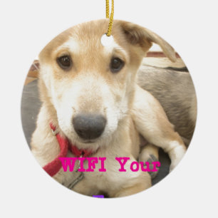 You Should WIFI Your Love Everyday Ceramic Tree Decoration