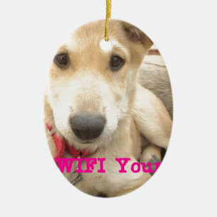 You Should WIFI Your Love Everyday Ceramic Tree Decoration