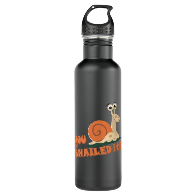 You snailed it well done 710 ml water bottle (Front)