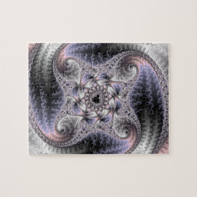 You Spin Me Round - Fractal Art Jigsaw Puzzle (Horizontal)