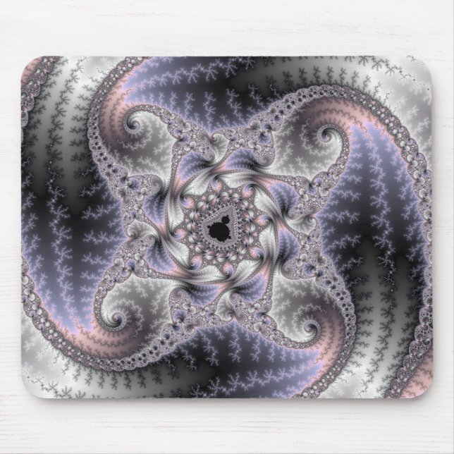 You Spin Me Round - Fractal Art Mouse Mat (Front)