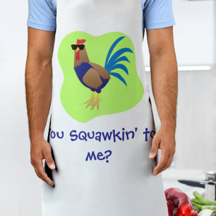 You Squawking to  Me Apron