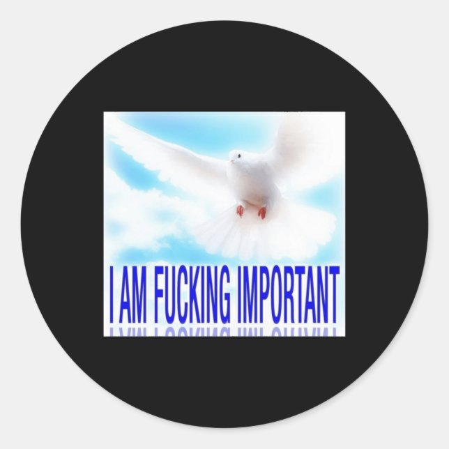 You !!!! Sticker  (Front)