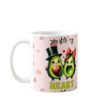 You stole my heart avocado valentine's day