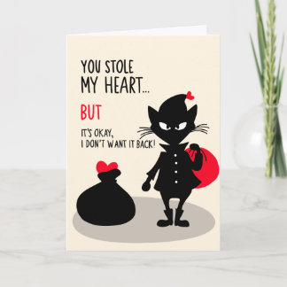 “You Stole My Heart...” Card