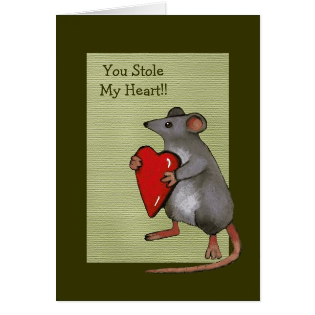 You Stole My Heart: Mouse, Love, Romance: Art (Front)