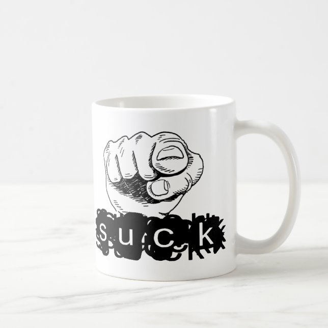 You Suck Coffee Mug (Right)