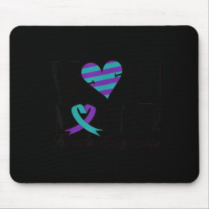 You Suicide Awareness Mental Health Message  Mouse Mat