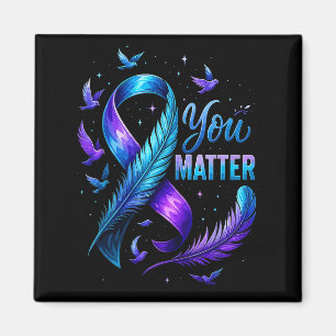 You Suicide Awareness Ribbon Butterfly For Women M Magnet