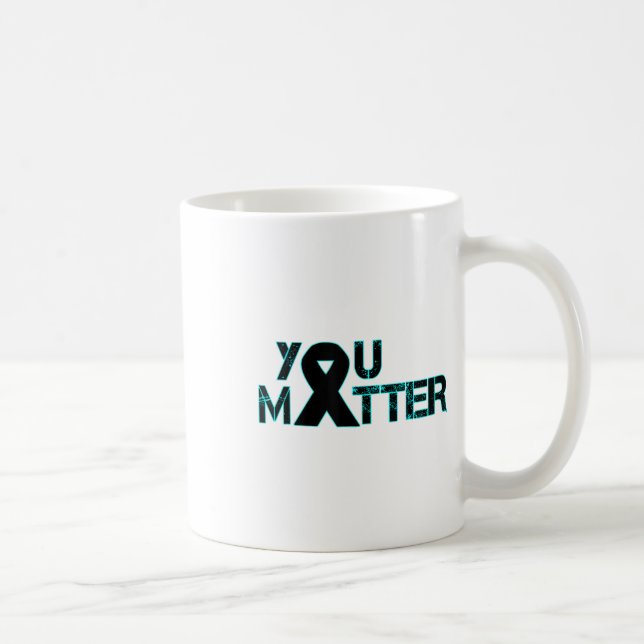 You Suicide Prevention Depression Awareness  Coffee Mug (Right)