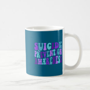 You Suicide Prevention Teal Purple Awareness Ribbo Coffee Mug