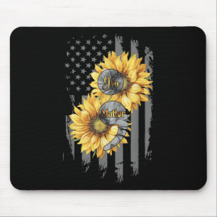 You Sunflower American Flag Suicide Prevention  Mouse Mat