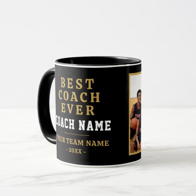 You Survived Us Coach Funny Photo Mug (Front Left)