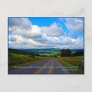 You take the High Road Postcard