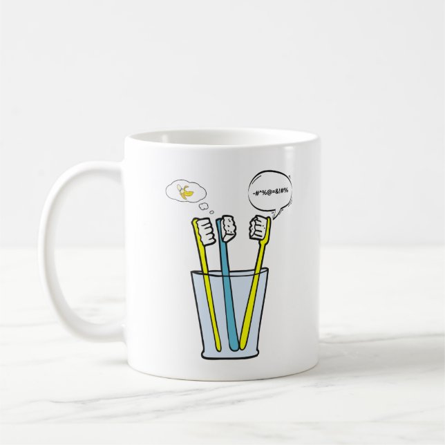 You Talk I Think Coffee Mug (Left)