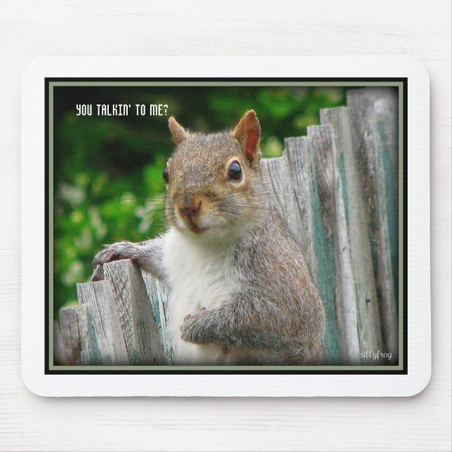 You talkin' to me?,mouse pad mouse mat (Front)