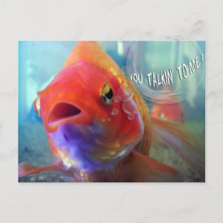 You Talkin' to Me? Postcard
