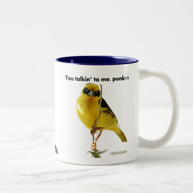You talkin' to me, punk? LOLBirds Coffee Mug (Right)