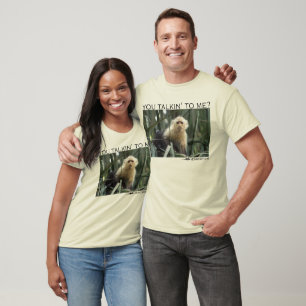You talking to me? Capuchin monkey T-Shirt