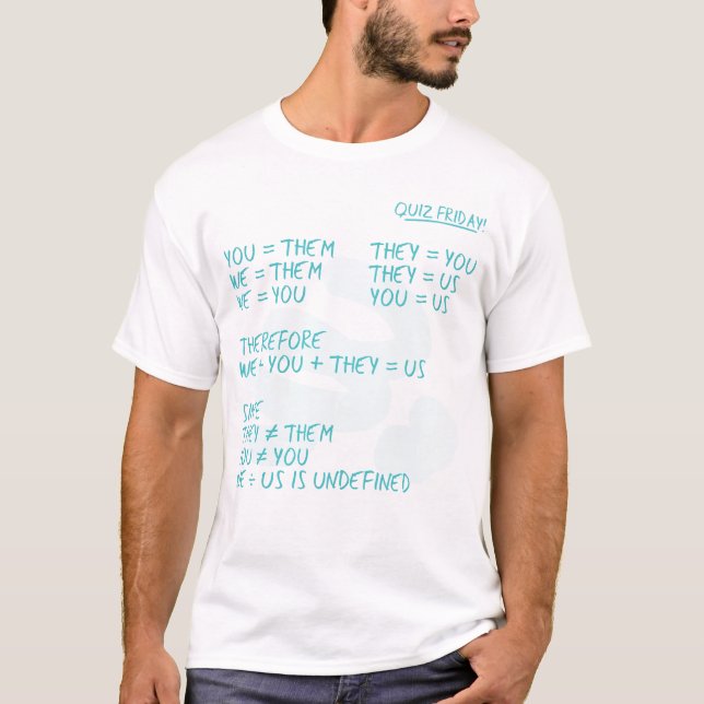 You = Them T-shirt (Front)