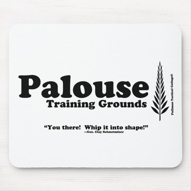 "You there!  Whip it into shape!" Mouse Mat (Front)