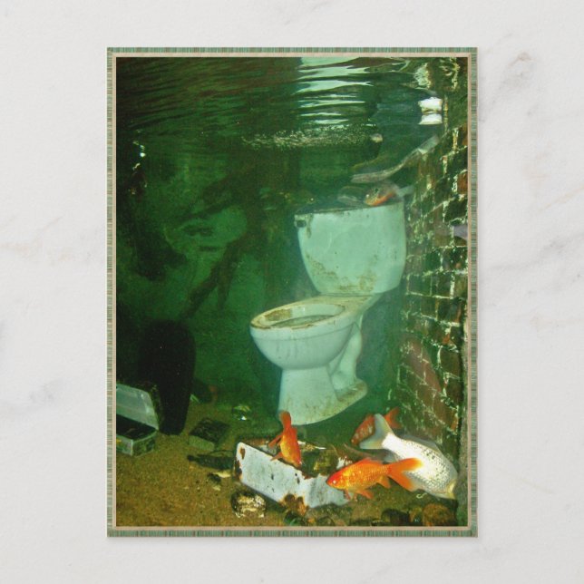 You thought your life was bad postcard (Front)