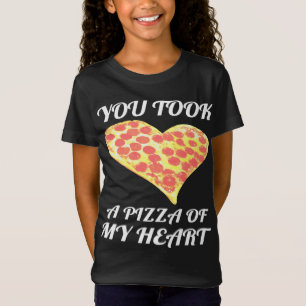 You Took A Pizza Of My Heart Cute Valentine Gift T-Shirt